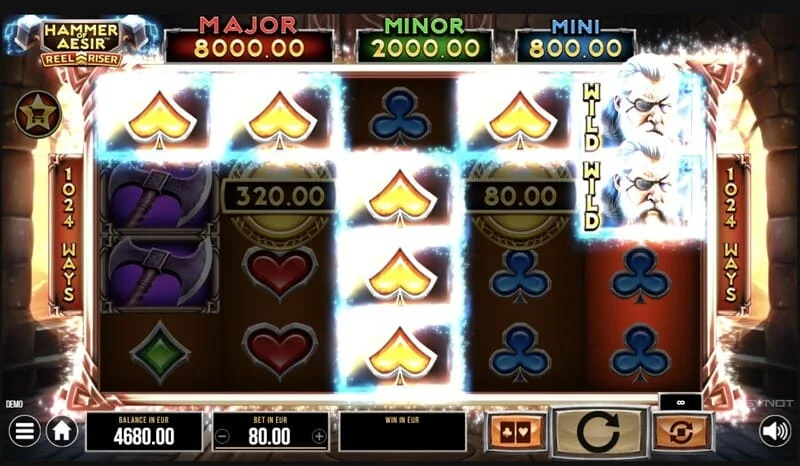 Hammer of Aesir - winst in het basisspel